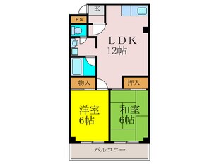 ドリームハイツの物件間取画像